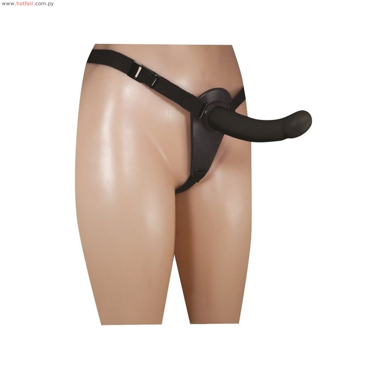 Mac308/ Arnés con dildo. TOPGUN Negro